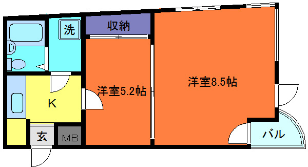 ビハーラ三谷の間取り