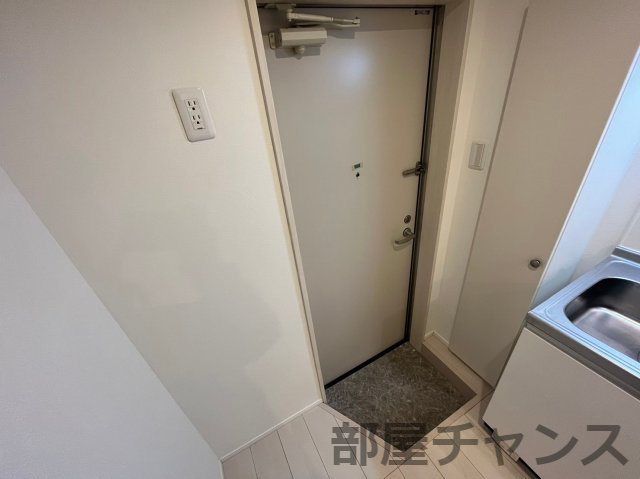 パークハイベリー新栄の玄関