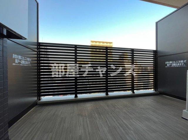 メイクス矢場町のバルコニー