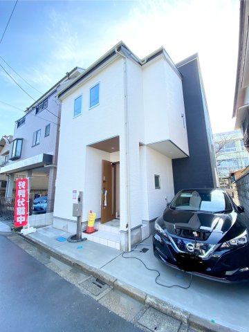 堀切6丁目！大型5LDK！土地29坪！大型車庫！EVコンセント付！新築2Ｆ戸建て！地代50％サポート！8,730円/月！の外観|2Ｆ建て！5LDK！完成！大型車庫！EVコンセント付き！