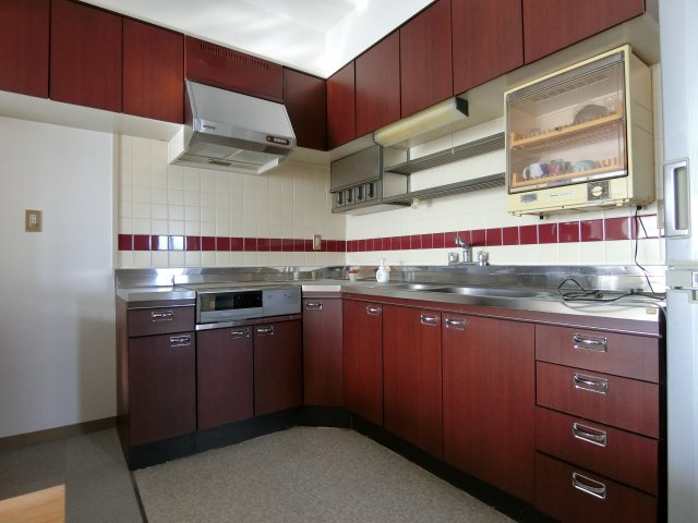 CO-OP錦町マンションのキッチン|室内動産は付属しません。