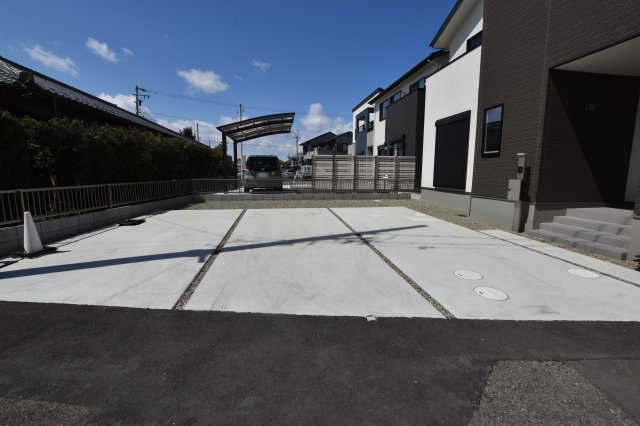 グローバルガーデン　丹羽郡扶桑町南山名　全6区画分譲の駐車場|■駐車場　■ヤマダ不動産　株式会社リライフ　一宮店　■夢のマイホーム購入をフルサポートします！