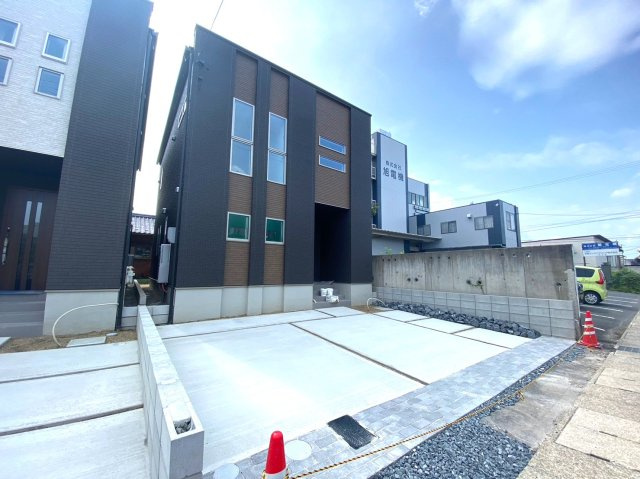 タマタウン　一宮市奥町　全3区画分譲の前面道路含む現地写真|■前面道路　■ヤマダ不動産　株式会社リライフ　一宮店　■夢のマイホーム購入をフルサポートします！