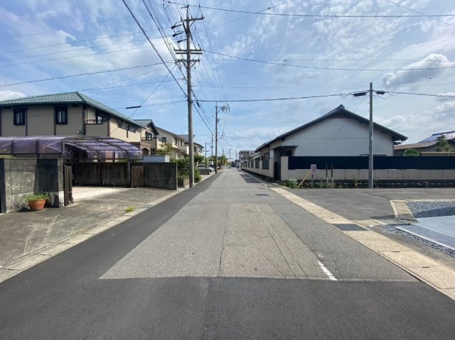 タマタウン　一宮市奥町　全3区画分譲の前面道路含む現地写真|■前面道路　■ヤマダ不動産　株式会社リライフ　一宮店　■夢のマイホーム購入をフルサポートします！