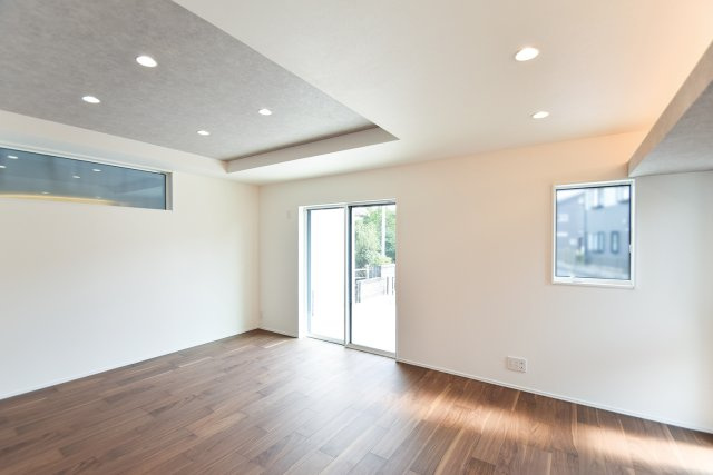 戸建　岐阜市長良奥郷　全1区画分譲の居間・リビング