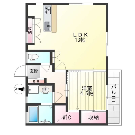 【間取り】 | 若葉町フラット