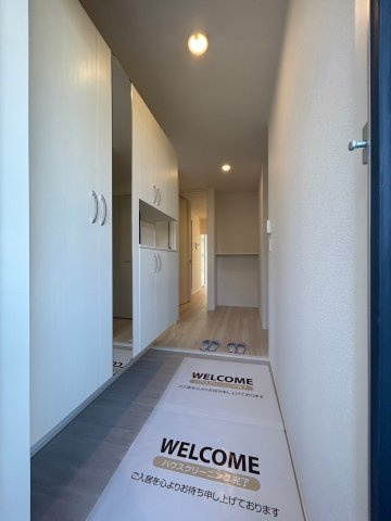 リアン朝霧の玄関