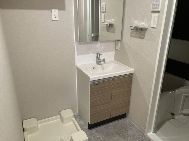 COCOCUBE滝野川Ⅱの独立洗面台
