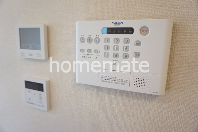 熊本市東区戸島２丁目のアパートのセキュリティ