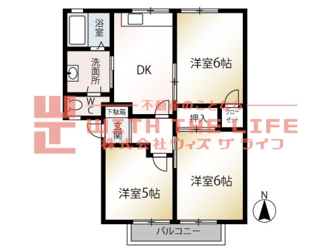森コーポ【キャッシュバック対象物件】の間取り