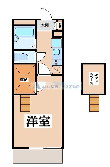 【間取り】 | レオパレスエーデル菱屋西