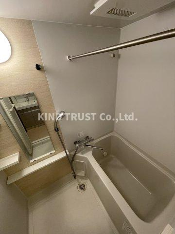 エス・キュート梅田中崎町の浴室|コンパクトで使いやすいお風呂です