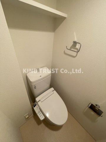 エス・キュート梅田中崎町のトイレ|トイレもきれいです