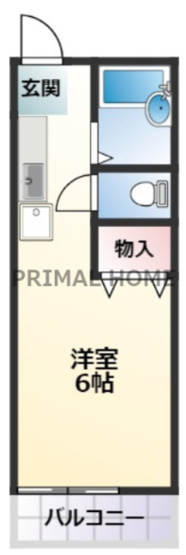 【間取り】 | 坂の上ハイツ