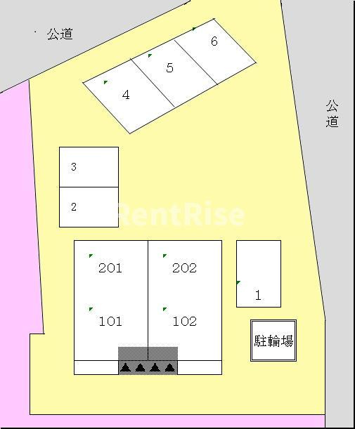 サニーグレイス　Ⅳの駐車場|駐車場