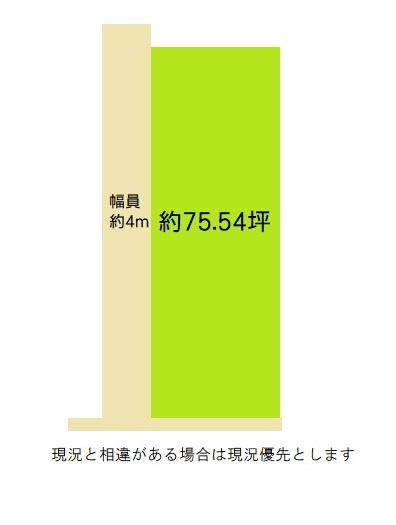 和歌山市和歌浦東3丁目土地の土地図