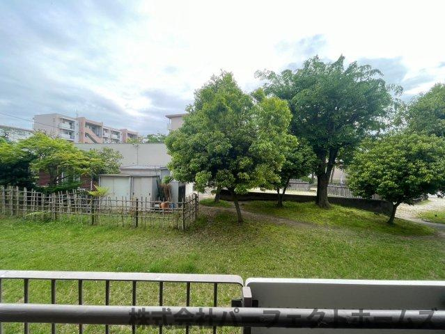 釈尊寺第一住宅12号棟の展望