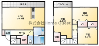 【間取り】 | CORDIA
