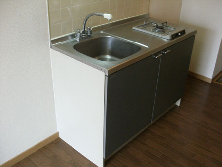 メゾンドアムのキッチン|きれいなキッチンです