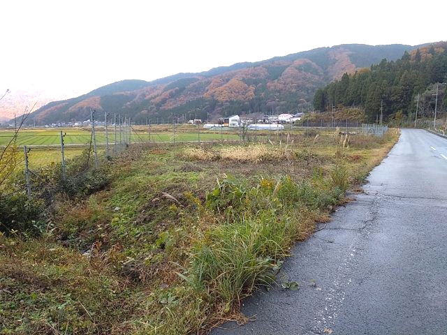 高島市マキノ町山中180坪土地の外観