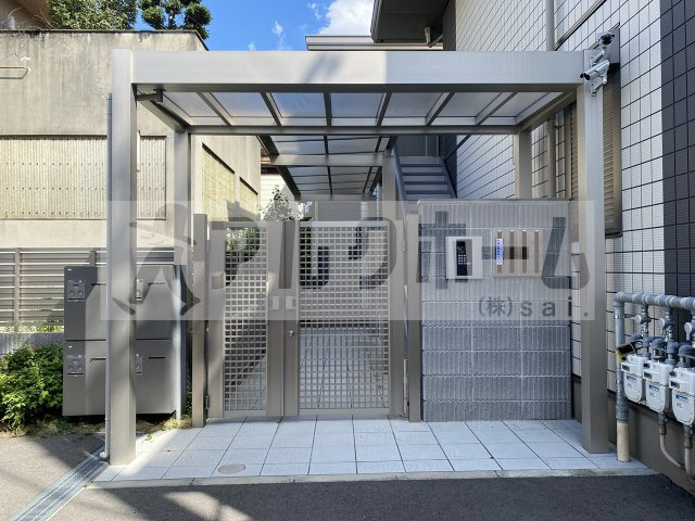 珊瑚のエントランス