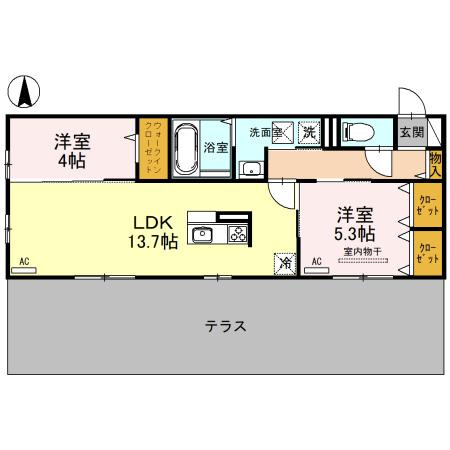 LAZO terraceの間取り