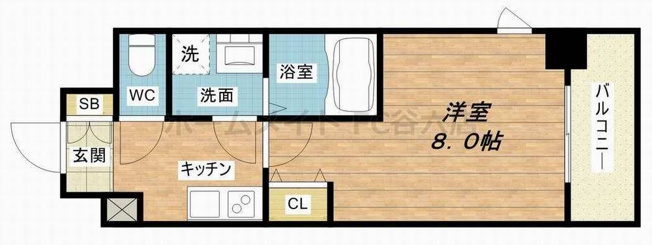 【間取り】 | レインボーコート玉造