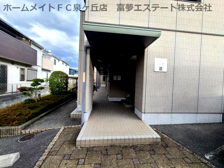 カーサベルデⅢのエントランス