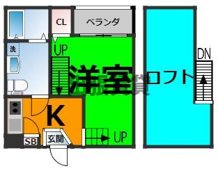 仲介手数料0円！SEAPRAIRIEの間取り