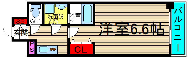 RaysProduct西住之江adamUの間取り