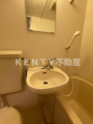 【洗面所】 | スカイコート蒲田第２ | 広い洗面スペース