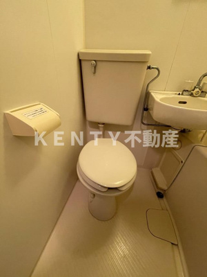 【トイレ】 | スカイコート蒲田第２ | ゆったりとした空間のトイレです