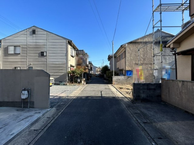 【前面道路含む現地写真】 | 鳴滝川西町　売土地（建築条件付）