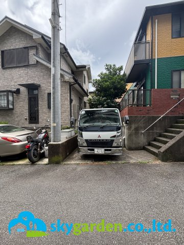 小田原市酒匂４丁目　中古戸建の駐車場