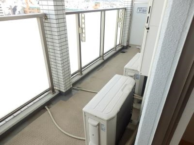 HF四条河原町レジデンスのバルコニー