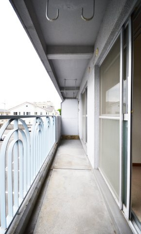 イータウン矢三Ⅰのバルコニー