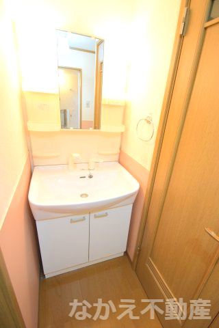 【洗面所】 | スペースが確保できる洗面所です