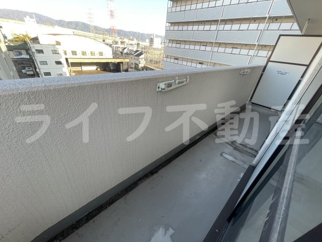 スカイハイツのバルコニー|バルコニー付きです