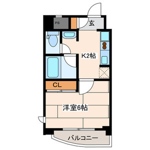 ヴァンヴェール１の間取り|間取り図