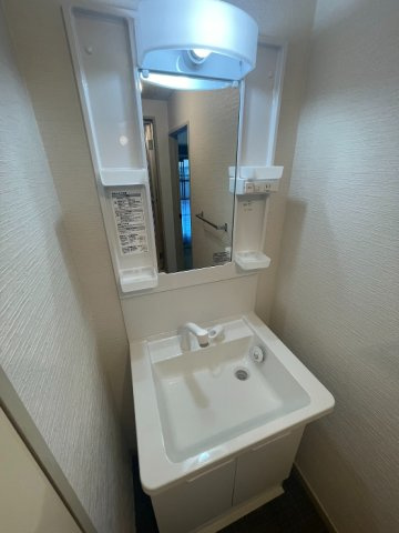 ベルジュールオーシャンの洗面所