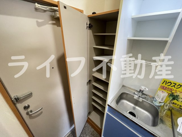 アドバンス俊徳の収納|専用の収納スペースです