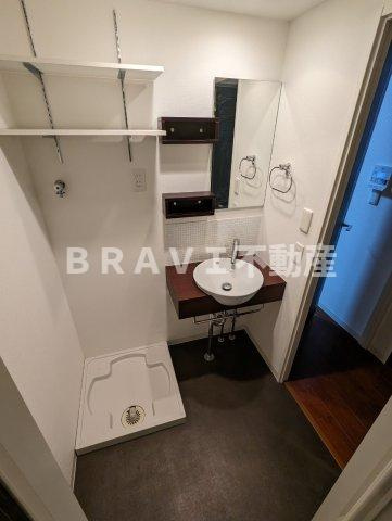 グランプラス谷町 BRAVI不動産の洗面所