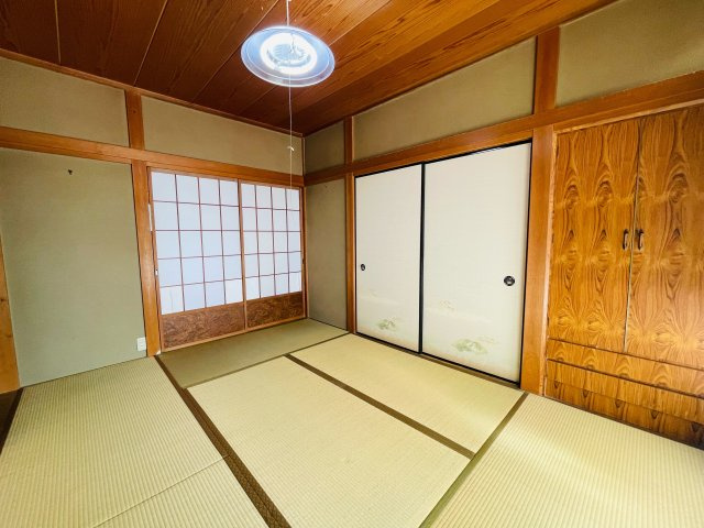 あきる野市伊奈　中古戸建の和室|１階の和室は6帖です！