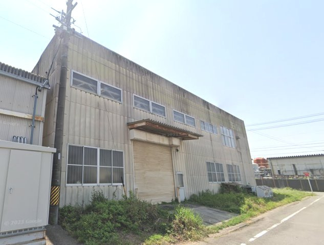 安城事務所付工場の外観