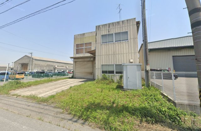 安城事務所付工場の外観