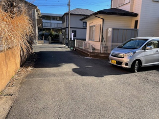 【前面道路含む現地写真】 | 現地（１月９日撮影）