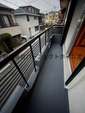 香里西之町戸建 賃貸のバルコニー