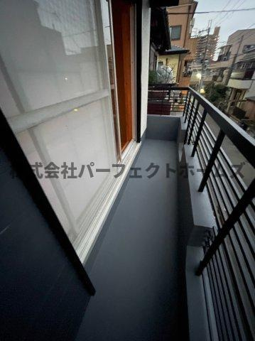 香里西之町戸建 賃貸のバルコニー