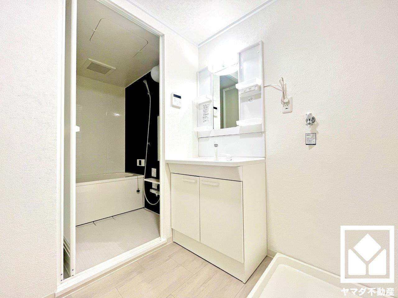 ユニ宇治マンション1号館の洗面所