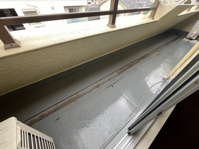 セントラルハイツ本山のバルコニー